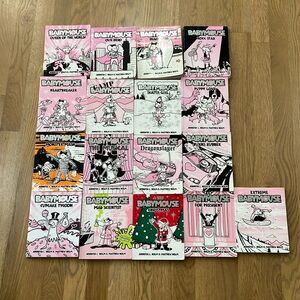 BabyMouse Book Series By Jennifer L. Holm And Matthew Holm Paperback Books 1-17
